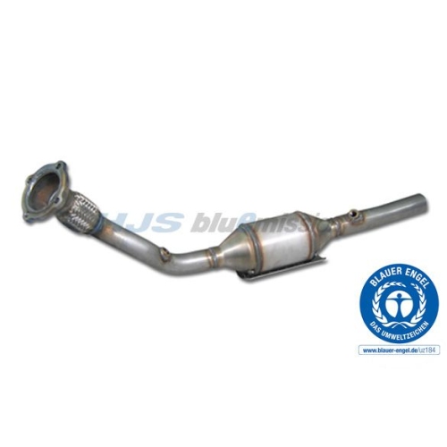 1 Catalytic Converter HJS 96 11 4073 with the ecolabel "Blue Angel" AUDI SEAT VW