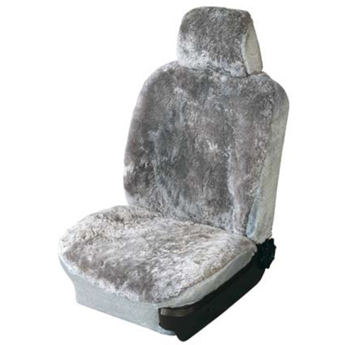 SCHOENEK 04000450041 front seat cover lambskin Comfort anthracite Gr. 450, 2 pcs.