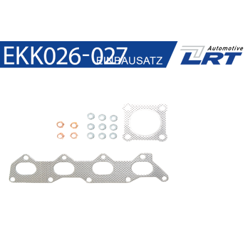 Montagesatz, Abgaskrümmer LRT EKK026-027 AUDI SEAT SKODA VW