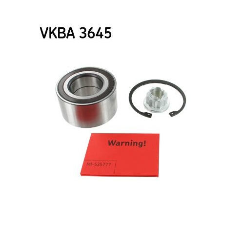 1 Wheel Bearing Kit SKF VKBA 3645 AUDI PORSCHE VW