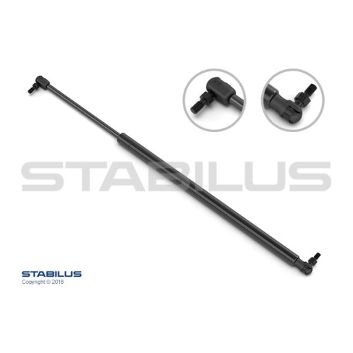 1 Gas Spring, boot-/cargo area STABILUS 725411 // LIFT-O-MAT® RENAULT