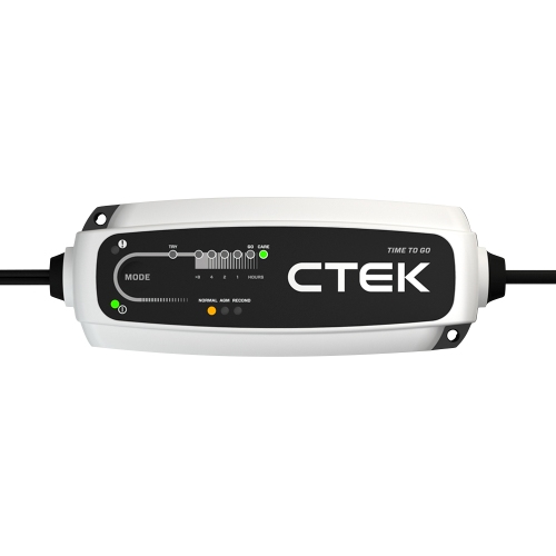 CTEK Batterieladegerät 12V-5Ah mit Restladedauer Anzeige. Artikel Nr.: 40-161