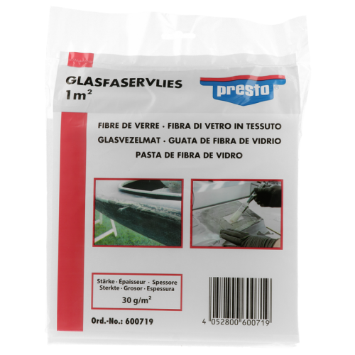1 Glass-fibre Filler PRESTO 600719 Glas fibre fleece 1 qm