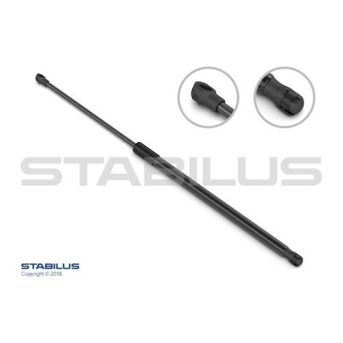 1 Gas Spring, boot-/cargo area STABILUS 140088 // LIFT-O-MAT® VW