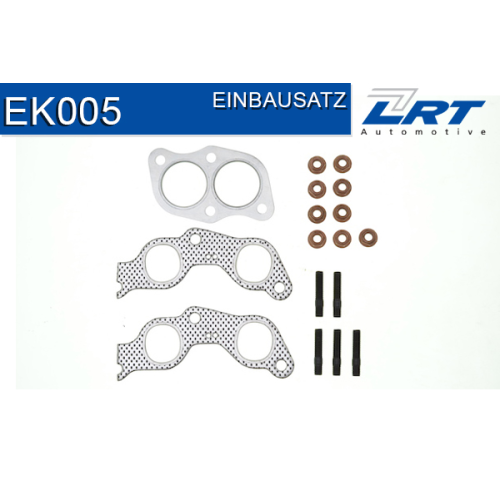 1 Mounting Kit, exhaust manifold LRT EK005 SEAT VW
