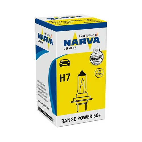 Glühlampe, Abbiegescheinwerfer NARVA 483393000 Range Power 50+
