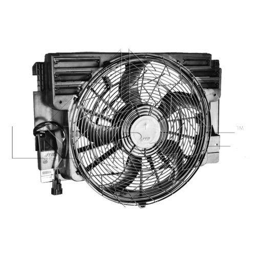 1 Fan, engine cooling NRF 47217 BMW