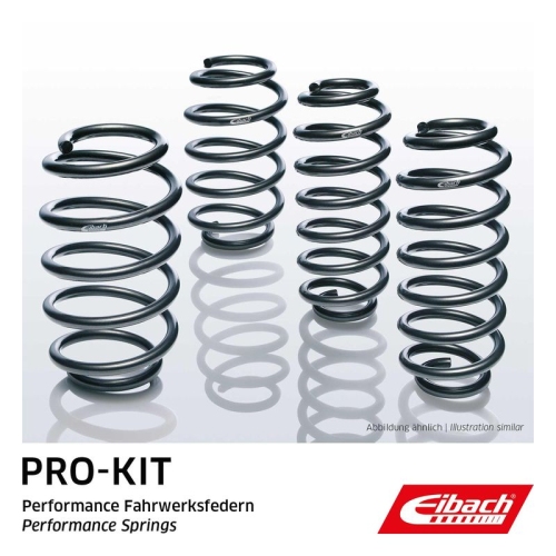 1 Suspension Set, springs EIBACH E2511-140 Pro-Kit