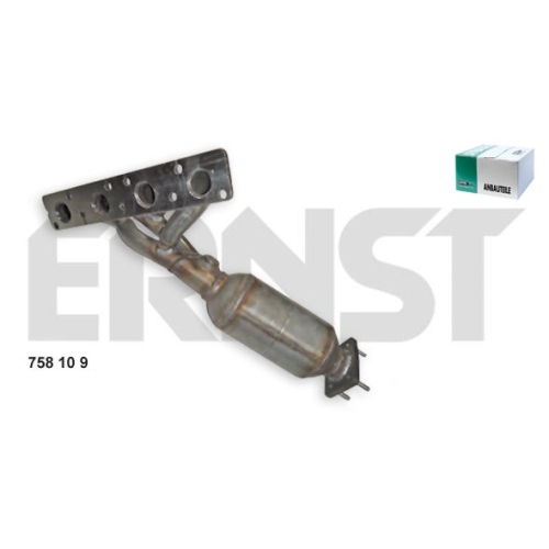 1 Catalytic Converter ERNST 758109 Set BMW