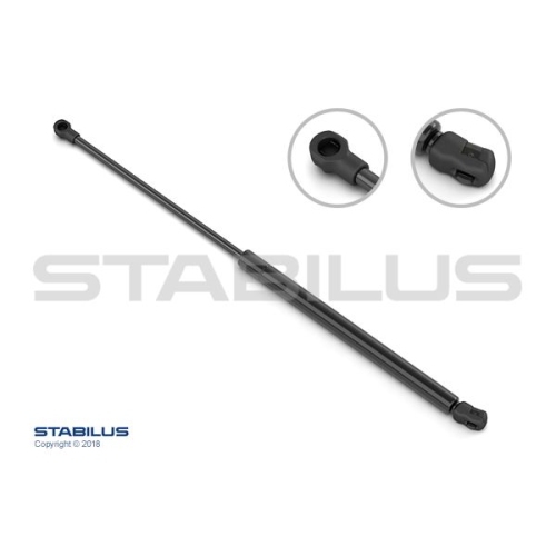 1 Gas Spring, boot-/cargo area STABILUS 018376 // LIFT-O-MAT® VW
