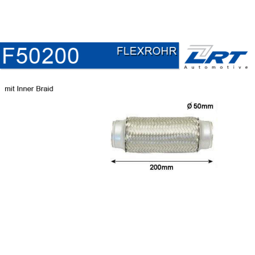 1 Flexrohr, Abgasanlage LRT F50200 OPEL GENERAL MOTORS