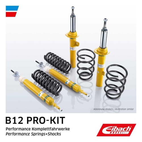 1 Suspension Kit, springs/shock absorbers EIBACH E90-75-017-02-22