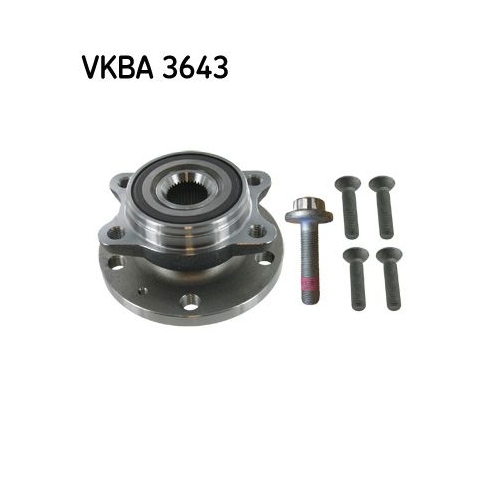 1 Wheel Bearing Kit SKF VKBA 3643 AUDI SEAT SKODA VW