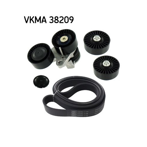 1 V-Ribbed Belt Set SKF VKMA 38209 BMW LAND ROVER