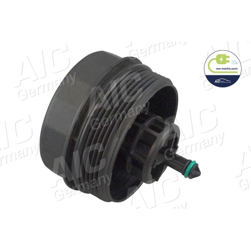 1 Cap, oil filter housing AIC 57027 NEW MOBILITY PARTS BMW