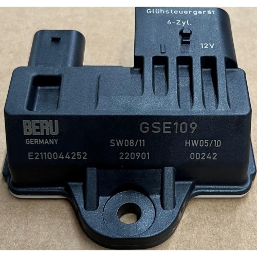1 Control Unit, glow time BorgWarner (BERU) GSE109 BMW