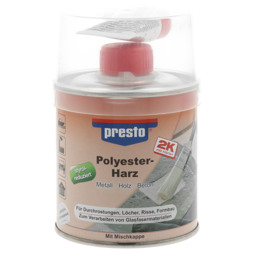 Universalspachtel PRESTO 600429 Polyesterharz styrolreduziert 250 g