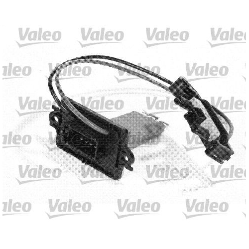 1 Resistor, interior blower VALEO 509536 RENAULT