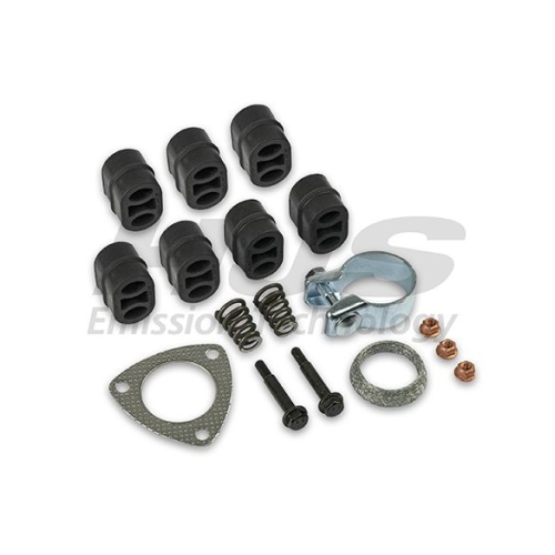 1 Mounting Kit, exhaust system HJS 82 14 1788
