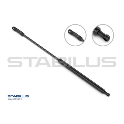1 Gas Spring, boot-/cargo area STABILUS 291684 // LIFT-O-MAT® VW