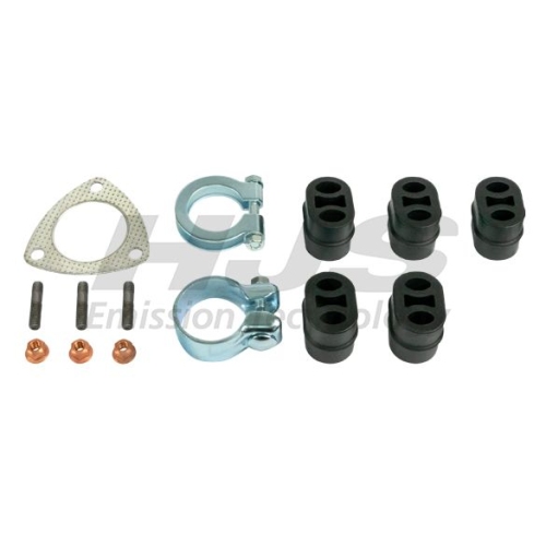 1 Mounting Kit, exhaust system HJS 82 14 1782