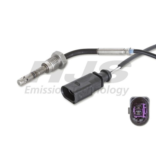 1 Sensor, exhaust gas temperature HJS 92 09 4101 genuine AUDI PORSCHE VW HITACHI