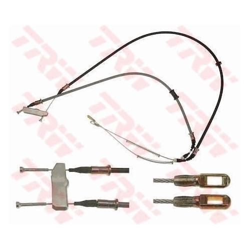 1 Cable Pull, parking brake TRW GCH2086 OPEL VAUXHALL DAEWOO