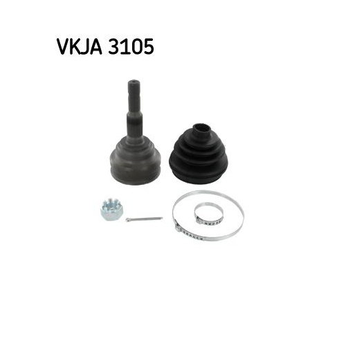 1 Joint Kit, drive shaft SKF VKJA 3105 OPEL