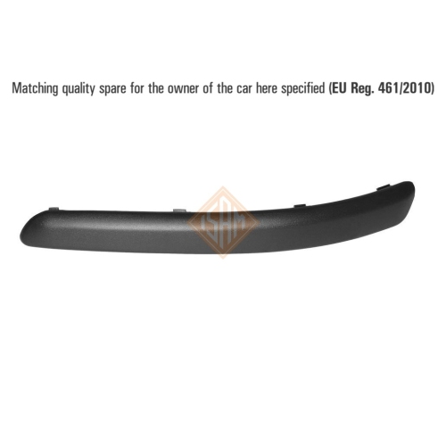 ISAM 0904712 trim / protective strip bumper front left for VW Polo
