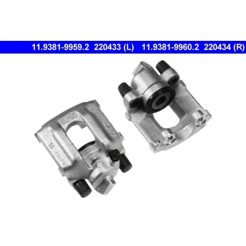 1 Brake Caliper ATE 11.9381-9960.2