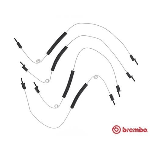 4 Warning Contact, brake pad wear BREMBO A 00 363 PRIME LINE MERCEDES-BENZ