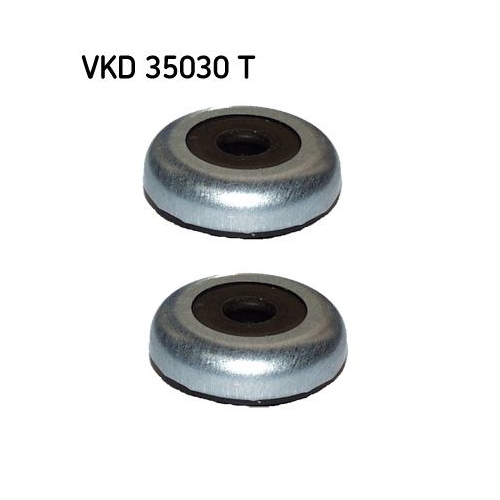 2 Rolling Bearing, suspension strut support mount SKF VKD 35030 T Twin Pack