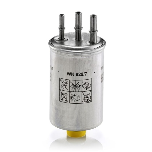 1 Fuel Filter MANN-FILTER WK 829/7 FORD