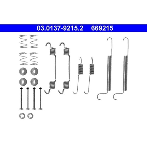 1 Accessory Kit, brake shoes ATE 03.0137-9215.2