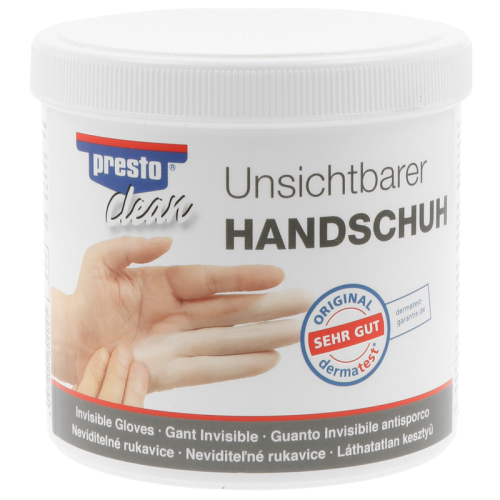 1 Skin Protection Products PRESTO 604045 Invisible Glove 650 ml