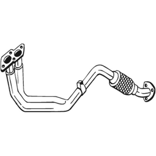 1 Exhaust Pipe BOSAL 753-299 VW