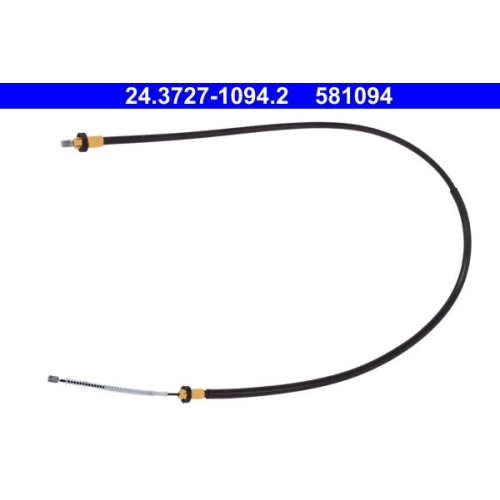 1 Cable Pull, parking brake ATE 24.3727-1094.2 RENAULT DACIA