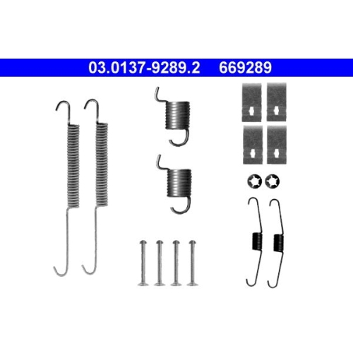 ATE Accessory Kit, brake shoes 03.0137-9289.2