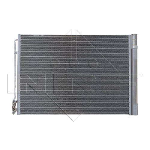 1 Condenser, air conditioning NRF 350033 EASY FIT BMW