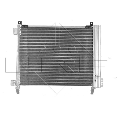 1 Condenser, air conditioning NRF 350228 EASY FIT NISSAN