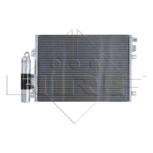 1 Condenser, air conditioning NRF 35430 EASY FIT RENAULT