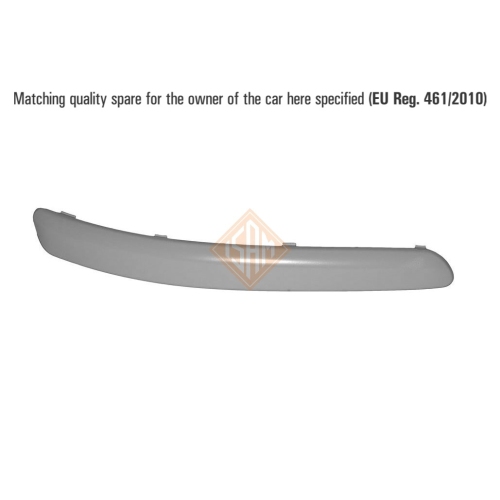 ISAM 0904714 Trim / protective strip bumper front right for VW Polo