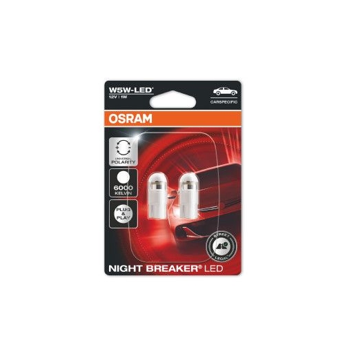 Glühlampe ams-OSRAM 2825DWNBC-02B NIGHT BREAKER LED