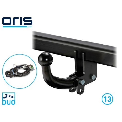 Trailer Hitch ACPS-ORIS 039-001 Towbar-Set (incl. 13-pole wiring kit)