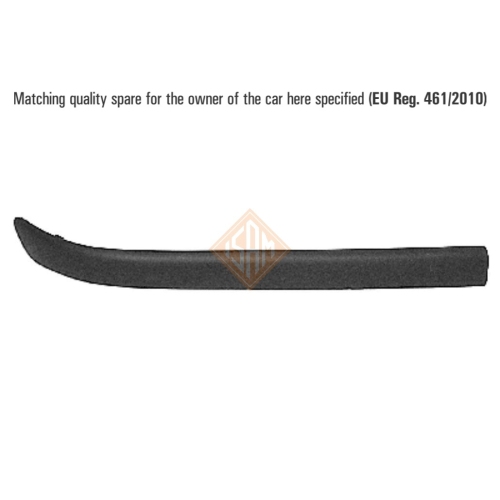 ISAM 1101711 Trim / protective strip bumper front right for BMW 3 (E46)