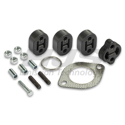 1 Mounting Kit, exhaust system HJS 82 42 4253