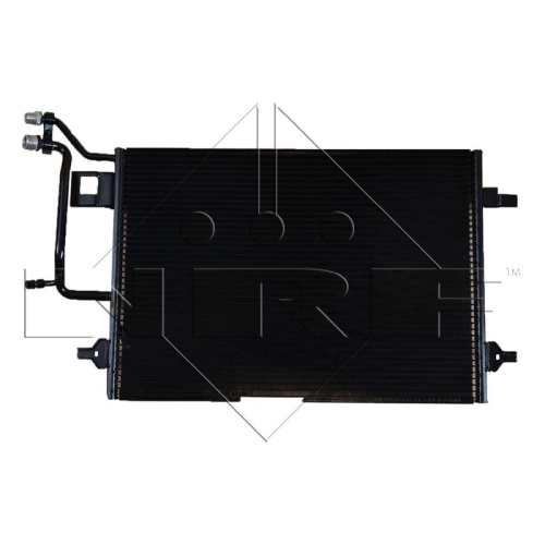 1 Condenser, air conditioning NRF 35199 EASY FIT AUDI VW