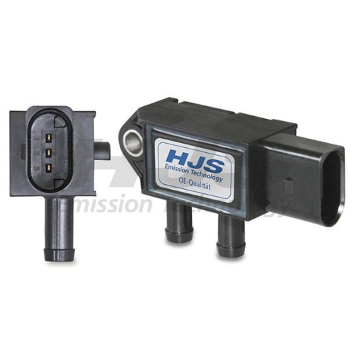 1 Sensor, exhaust pressure HJS 92 09 1075 genuine AUDI SEAT SKODA VW HITACHI