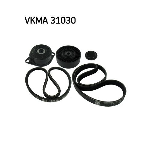 1 V-Ribbed Belt Set SKF VKMA 31030 AUDI FORD RENAULT SEAT SKODA VW