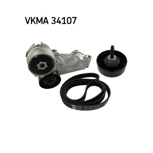 1 V-Ribbed Belt Set SKF VKMA 34107 AUDI BMW FORD MITSUBISHI SEAT SKODA VW MINI